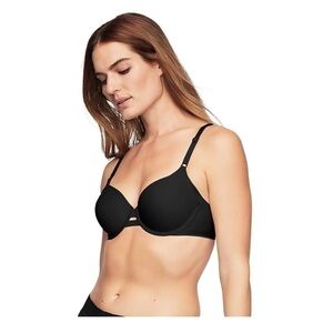 WARNER’S No Side Effects Black Bra 38D